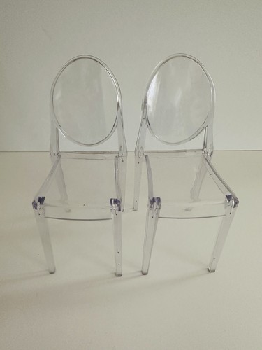 Two ghost chairs for fashion - two,